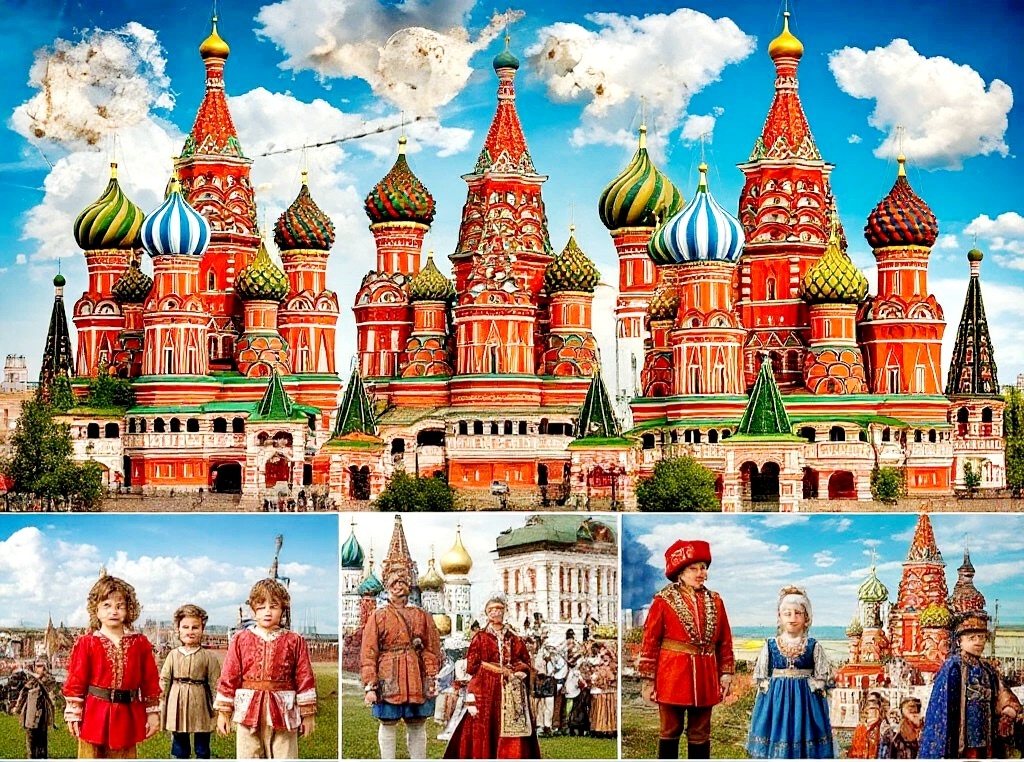 Коллаж составлен нейросетью. Исторической достоверностью не обладает