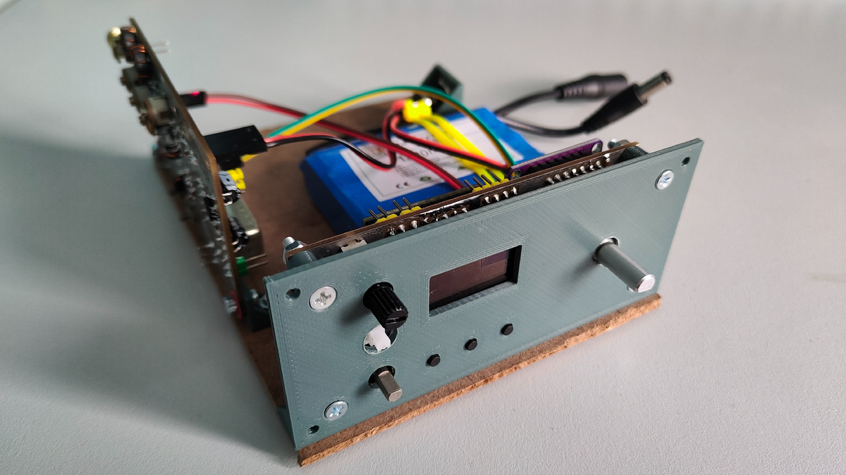 Тестовый вариант CW-трансивера