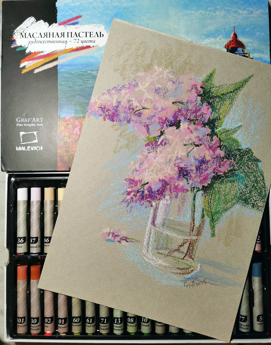 Сирень в стакане