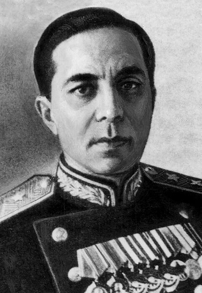 С.Ф. Галаджев - начальник политуправления Центрального фронта в дни Курской битвы