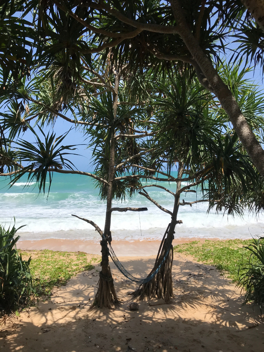 Самое идеальное место, чтобы спокойно почитать книгу под шум волн.