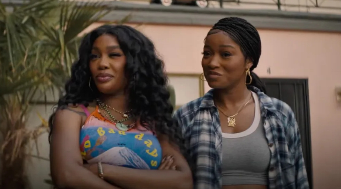 СЗА и Кеке Палмер в фильме "В один из тех дней".