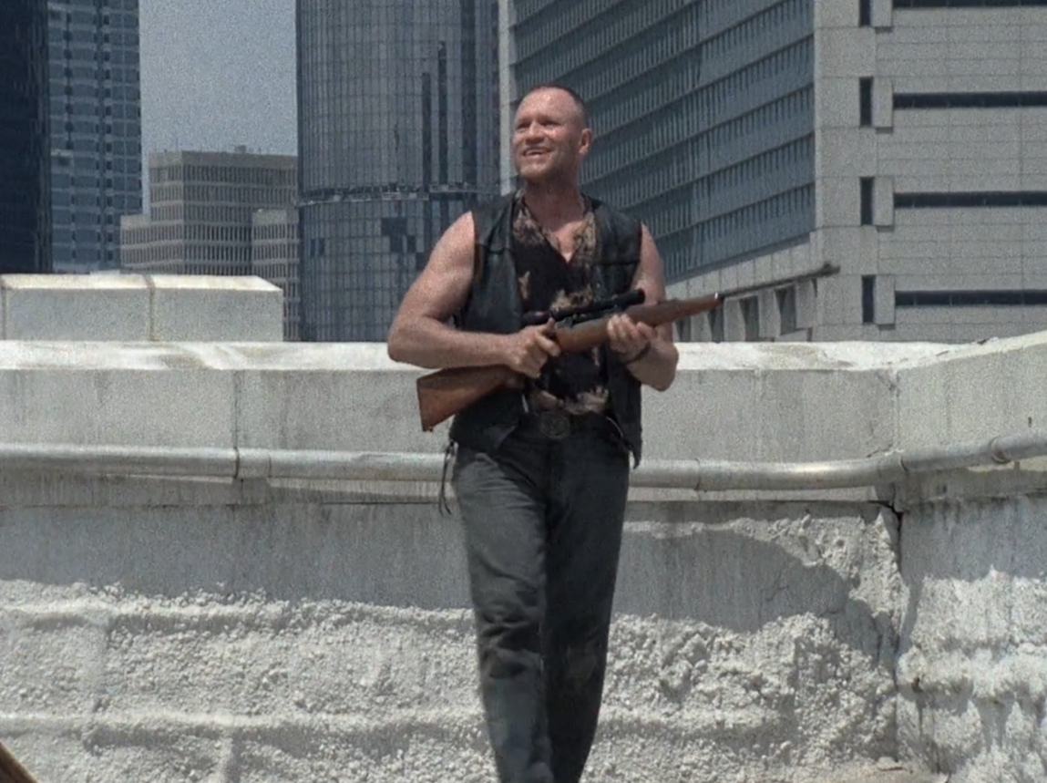 Первое появление Майкла Рукера на экране