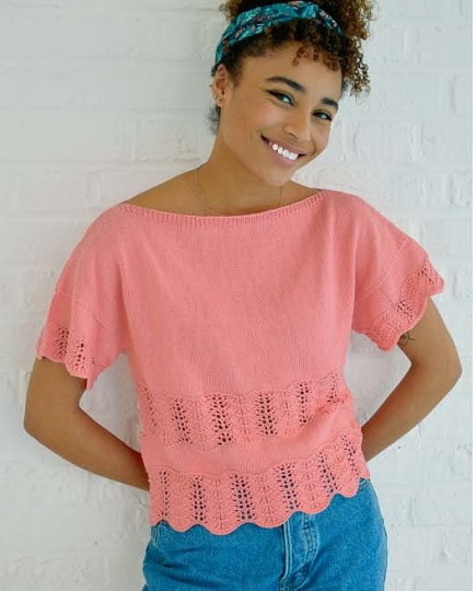 Не такой, как у всех! Спешим вязать летние модели спицами и крючком