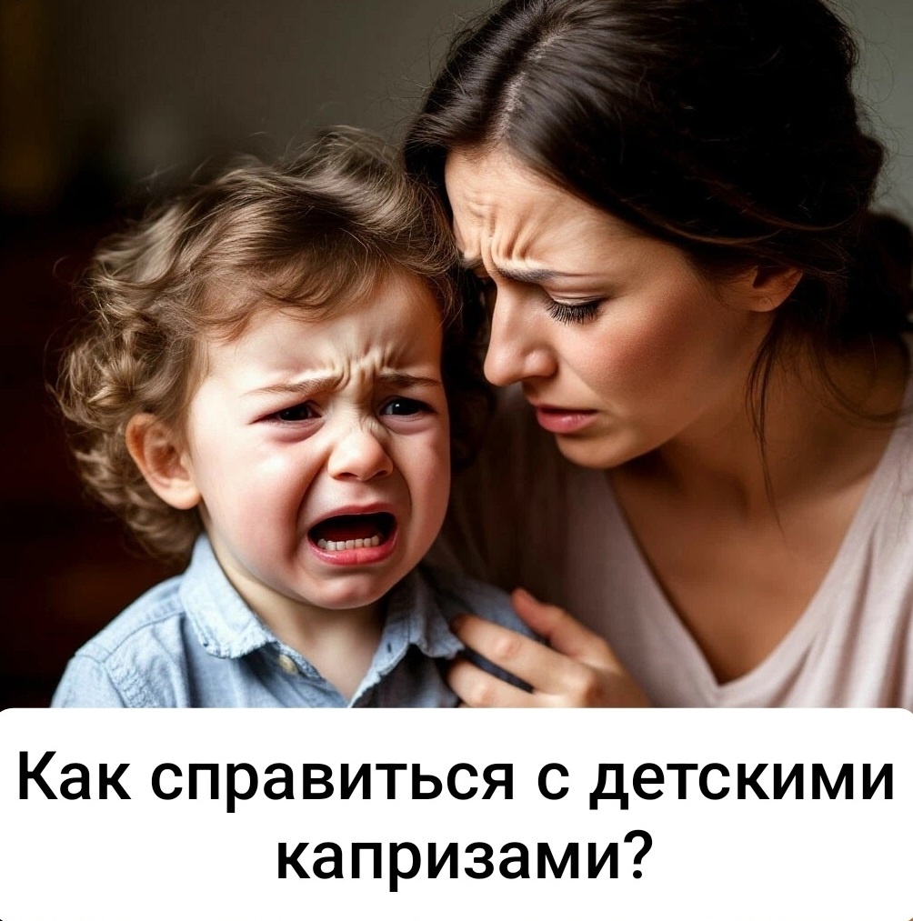 Как справиться с детскими капризами?