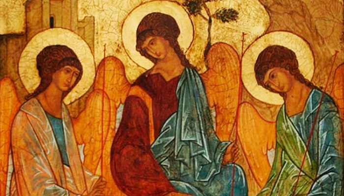 Святая Троица, Андрей Рублев. Фото: blogger.com