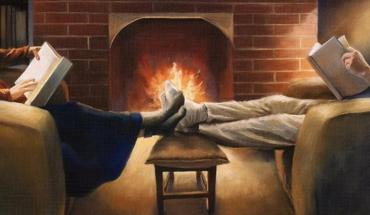 Де Вит Маршан. "Вечер дома"