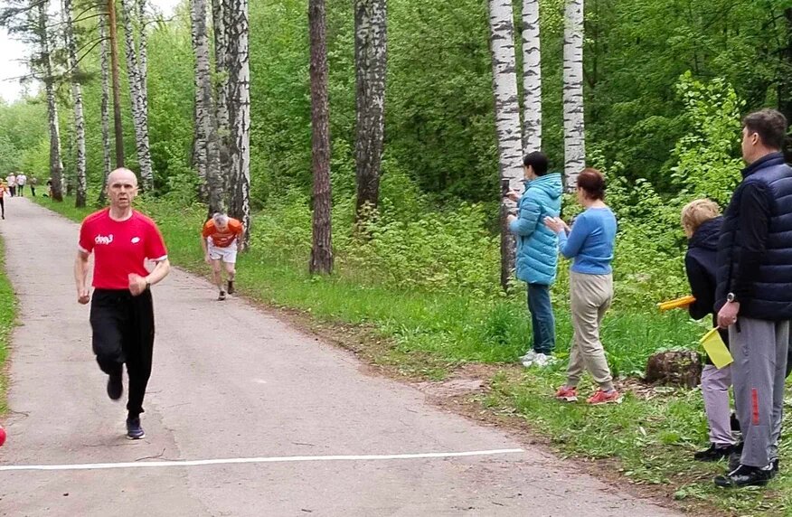 Бегу после падения