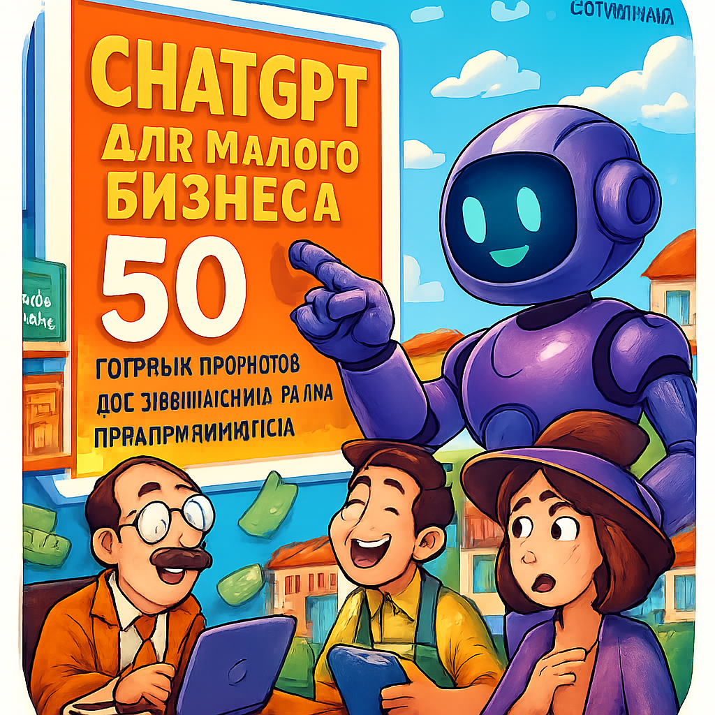    50 Готовых Промптов ChatGPT для Малого Бизнеса: Упрощение Ежедневных Задач Дмитрий Попов | Comandos.ai