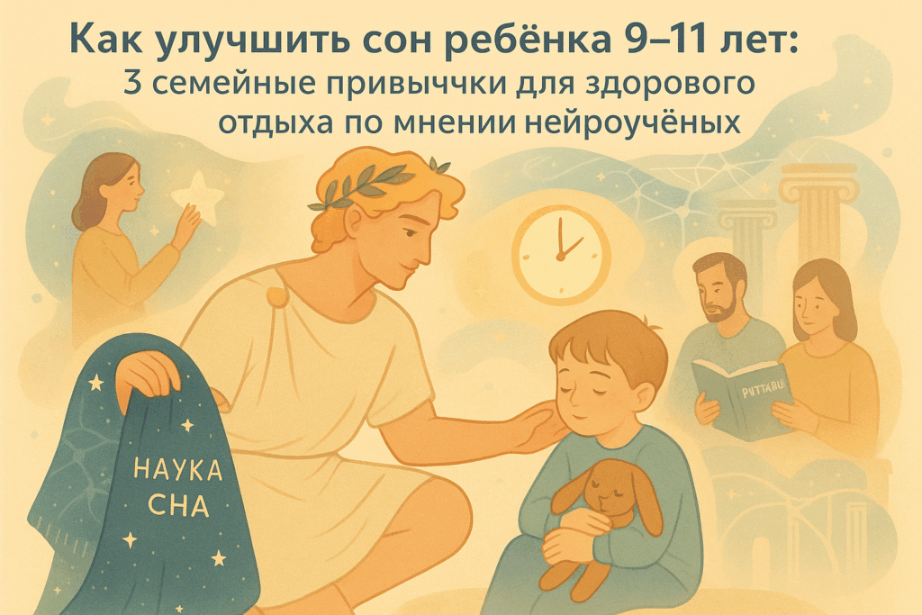    3-семейные-привычки-улучшения-сна-детей-9-11-лет-нейроученые Академия терапии