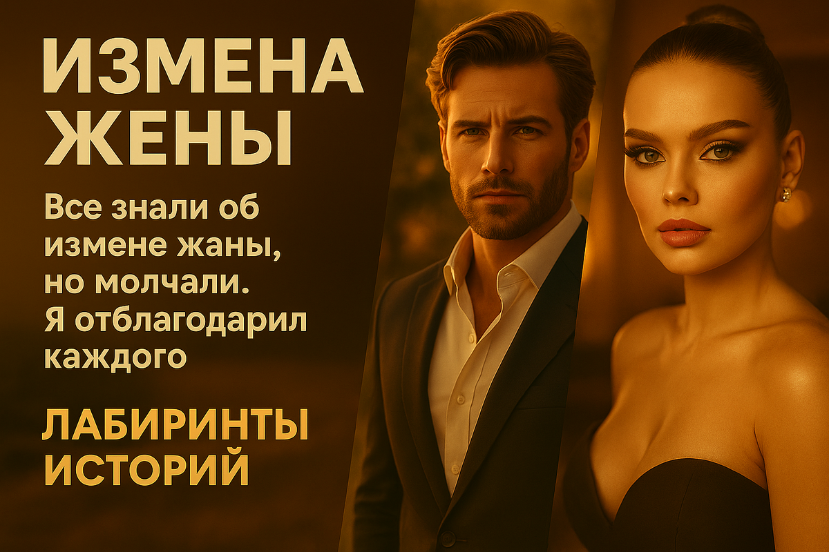 Все знали об измене жены, но молчали. Я отблагодарил каждого