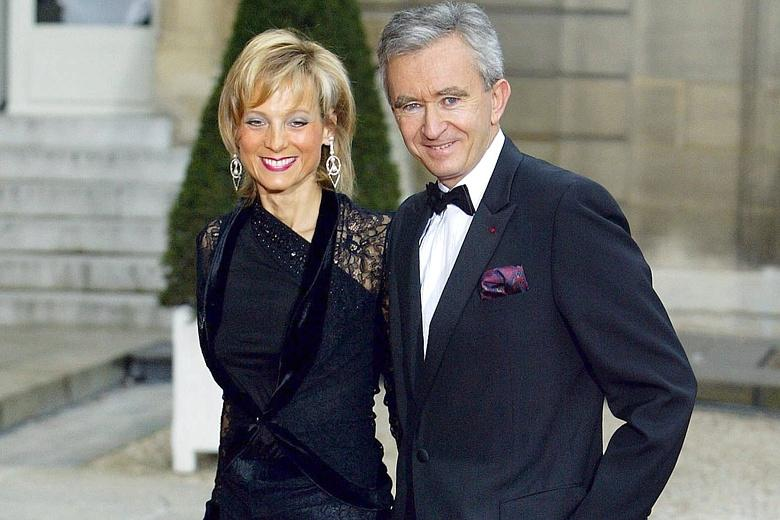 Бернар Арно и Элен Мерсье-Арно