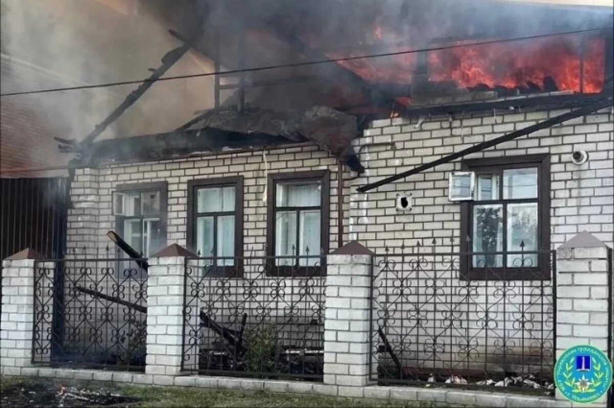    Причиной пожара в доме на севере Ульяновска могло стать короткое замыкание