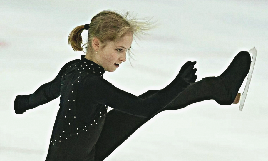 Юлия Липницкая в юности