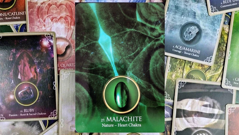 Малахит. Photo «Eternal Crystals Oracle» Jade-Sky