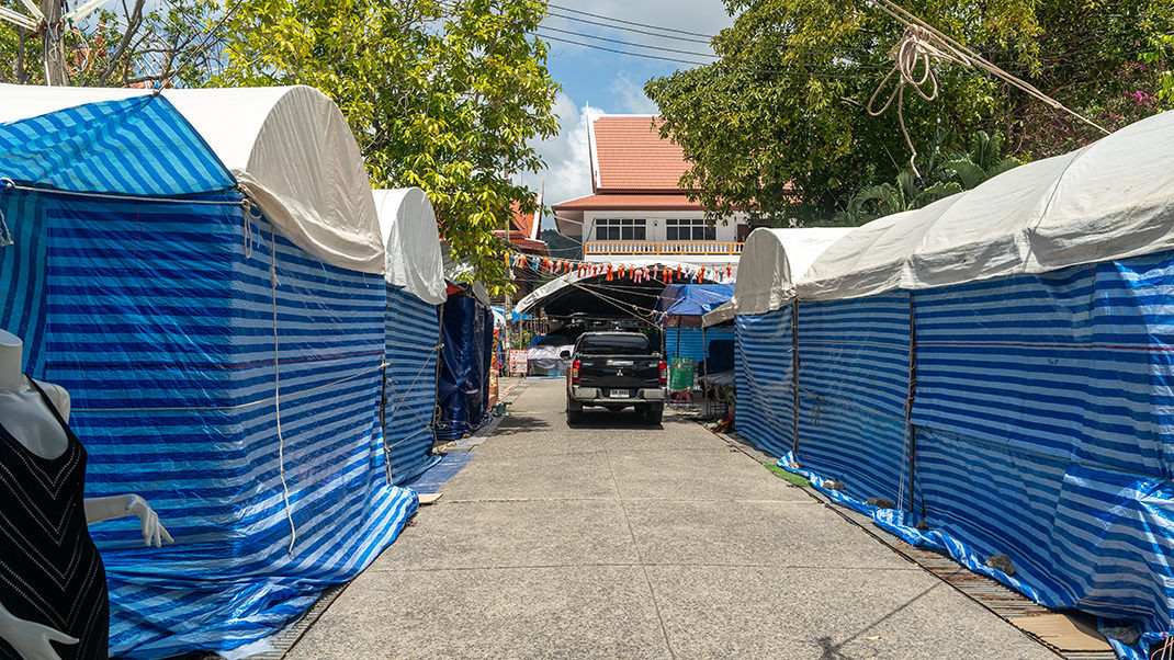 Павильоны на территории