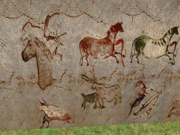 Некоторые места, где обнаружены рисунки, созданные неандертальцами:
-Пещеры Ла-Пасьега, Мальтравьесо и Ардалес в Испании. Учёные установили, что рисунки в этих пещерах созданы неандертальцами, а не современными людьми, с помощью уран-ториевого метода датировки. 
-Пещера Ла-Рош-Котар во Франции. Исследователи нашли изображения, которые, по их мнению, являются самым древним известным образцом искусства неандертальцев. 