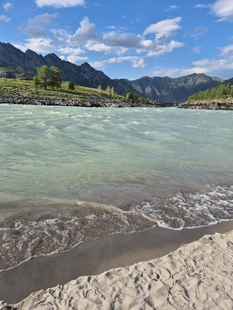 Река Катунь возле Ороктойского моста