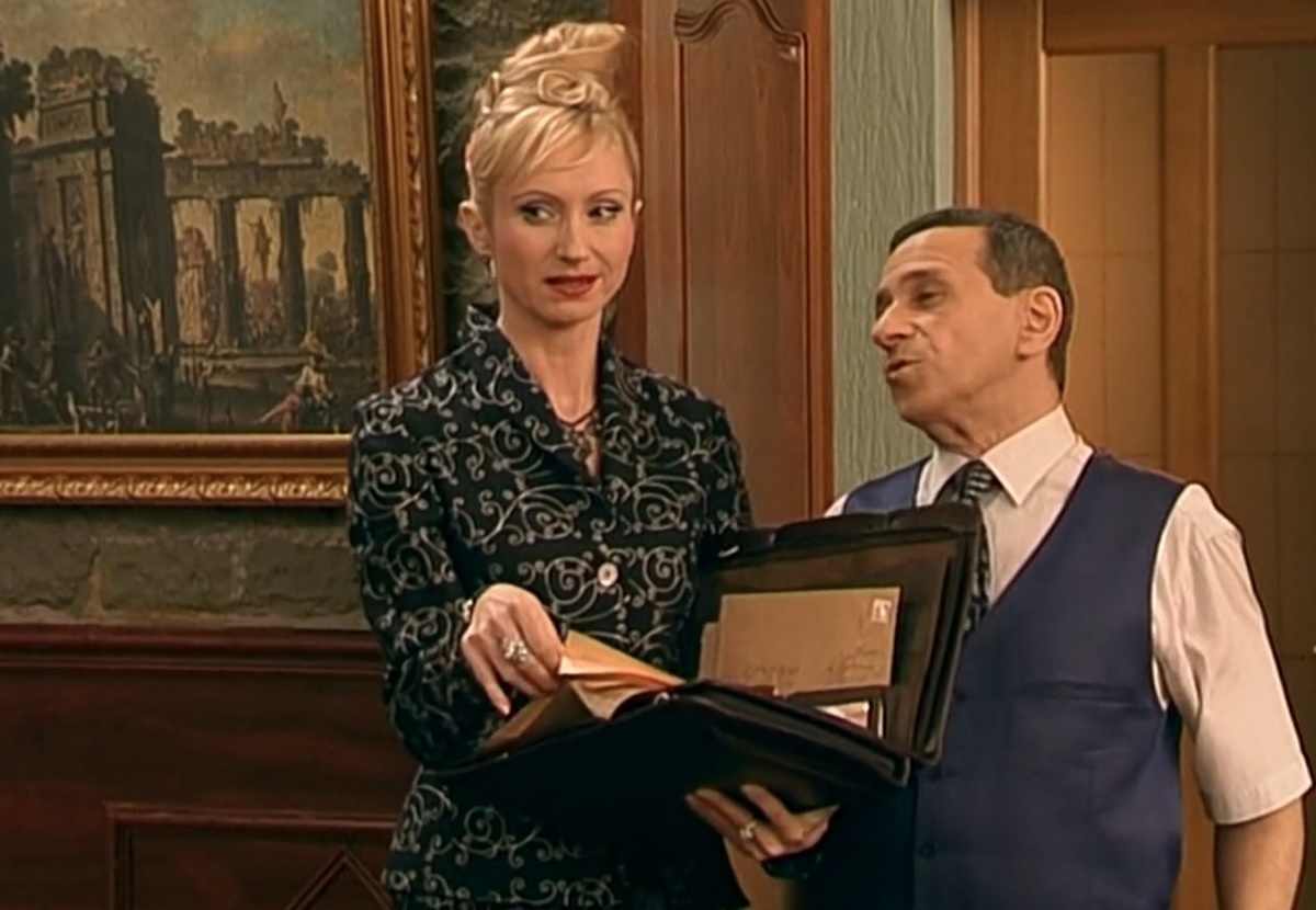 Ольга Прокофьева и Борис Смолкин в сериале