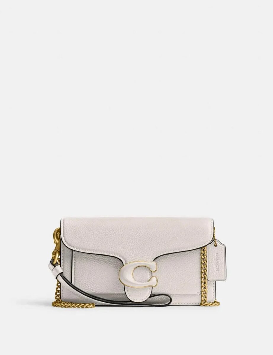 Coach Tabby Crossbody Wristlet Chalk