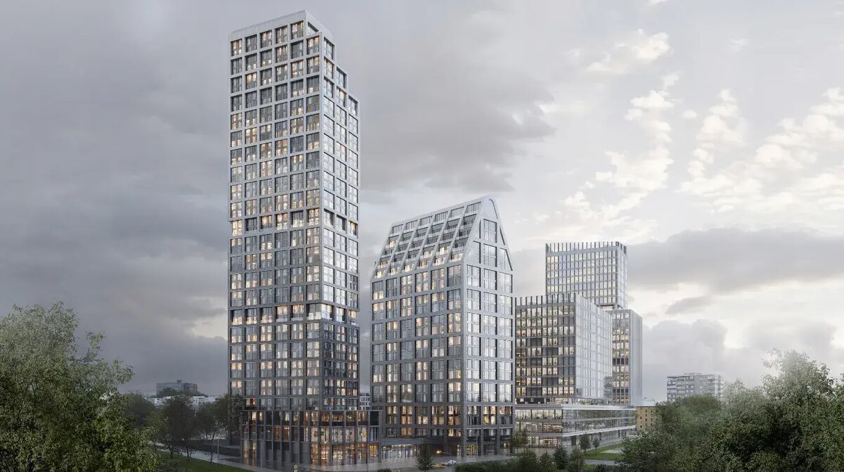 Рендеры ЖК "Grain" от Stone