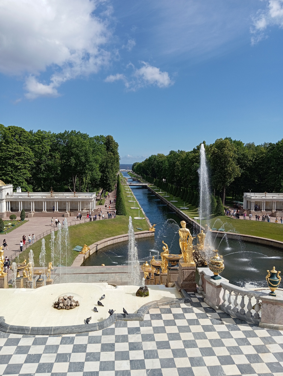 Петергоф. Личное фото автора