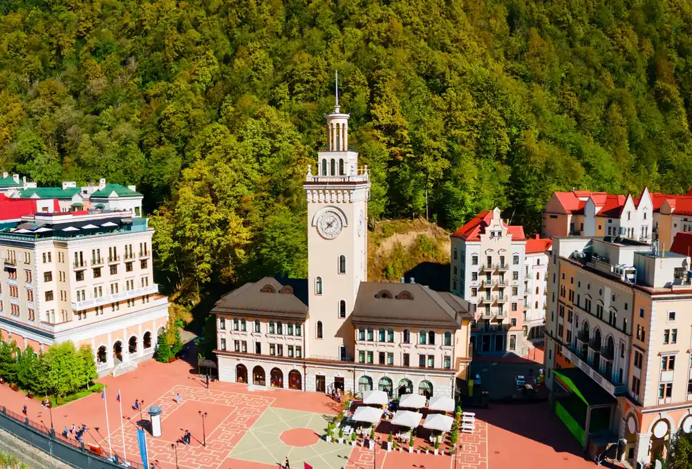 Горное ожерелье Сочи: Красная Поляна, Роза Хутор, Газпром + Олимпийское Сияние!