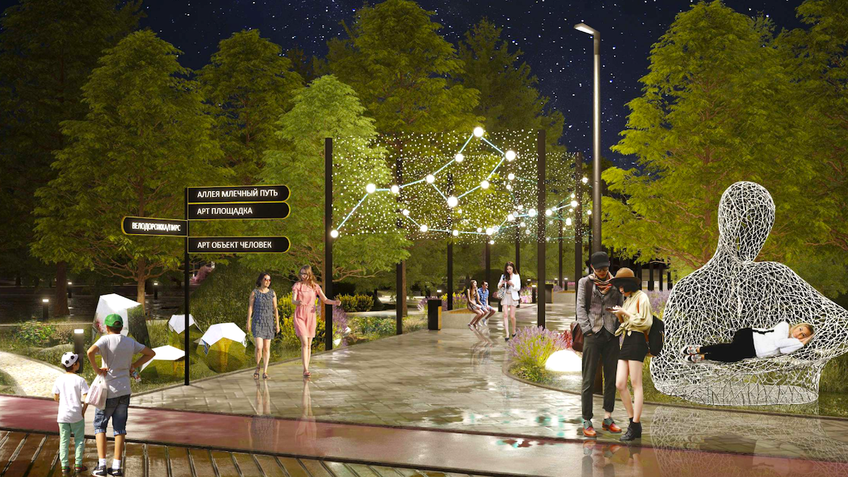 Дизайн-проект парка «Месторождения» в Муравленко. Источник: yanao.ru