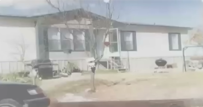 Дом, в котором осталась ночевать Кристал.