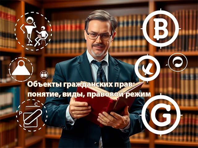    Объекты гражданских прав: понятие, виды, правовой режим. Изображение сгенерировано ИИ (вопросы к пальцам есть, да)