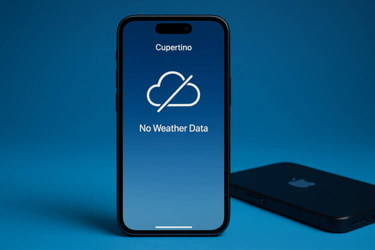    Решаем проблемы с приложением «Погода» на iPhone