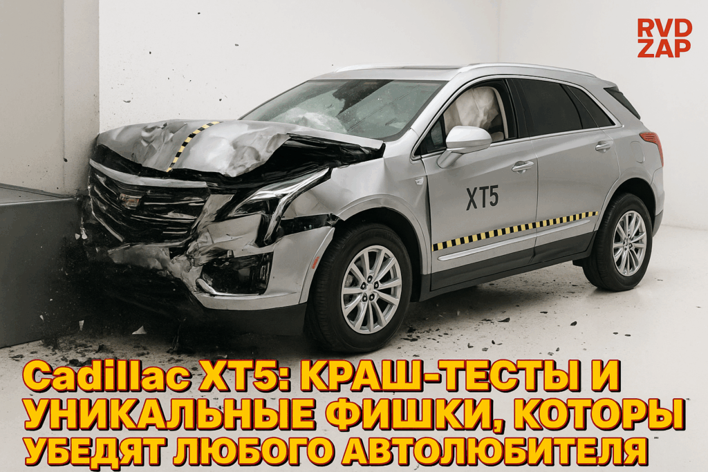    Краш-тест Cadillac XT5 и его результаты admin