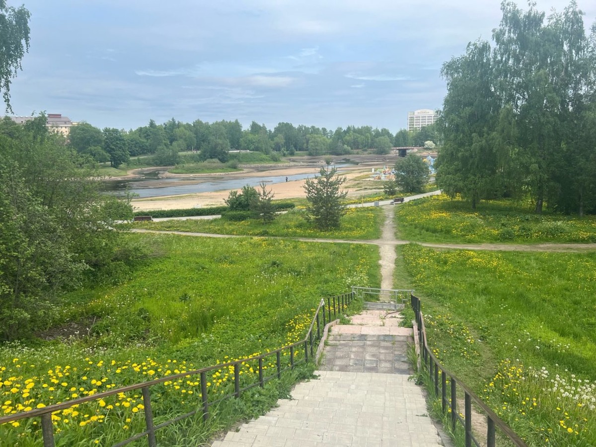    Зарецкий парк. Лестница. Фото: «Республика» / Илья Лапухин