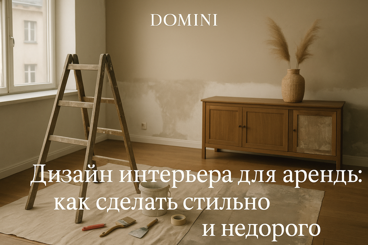    Дизайн интерьера для аренды: как сделать стильно и недорого
