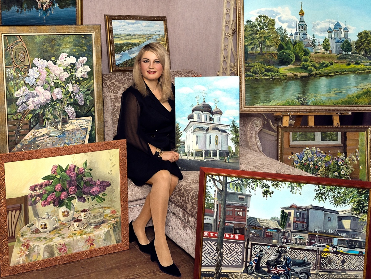 Художница Юлия Калганова