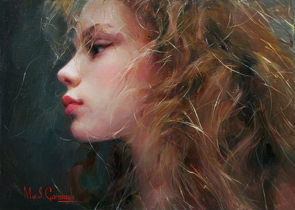 Художник Михаил и Инесса Гармаш