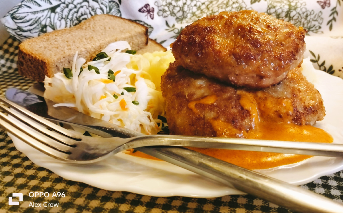 Котлеты как в столовой по ГОСТ 4288-76 СССР.