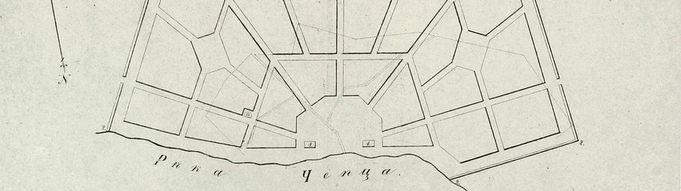 План застройки Глазова.