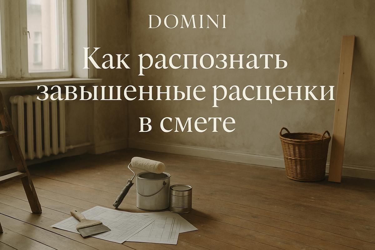    Как распознать завышенные расценки в смете на ремонт