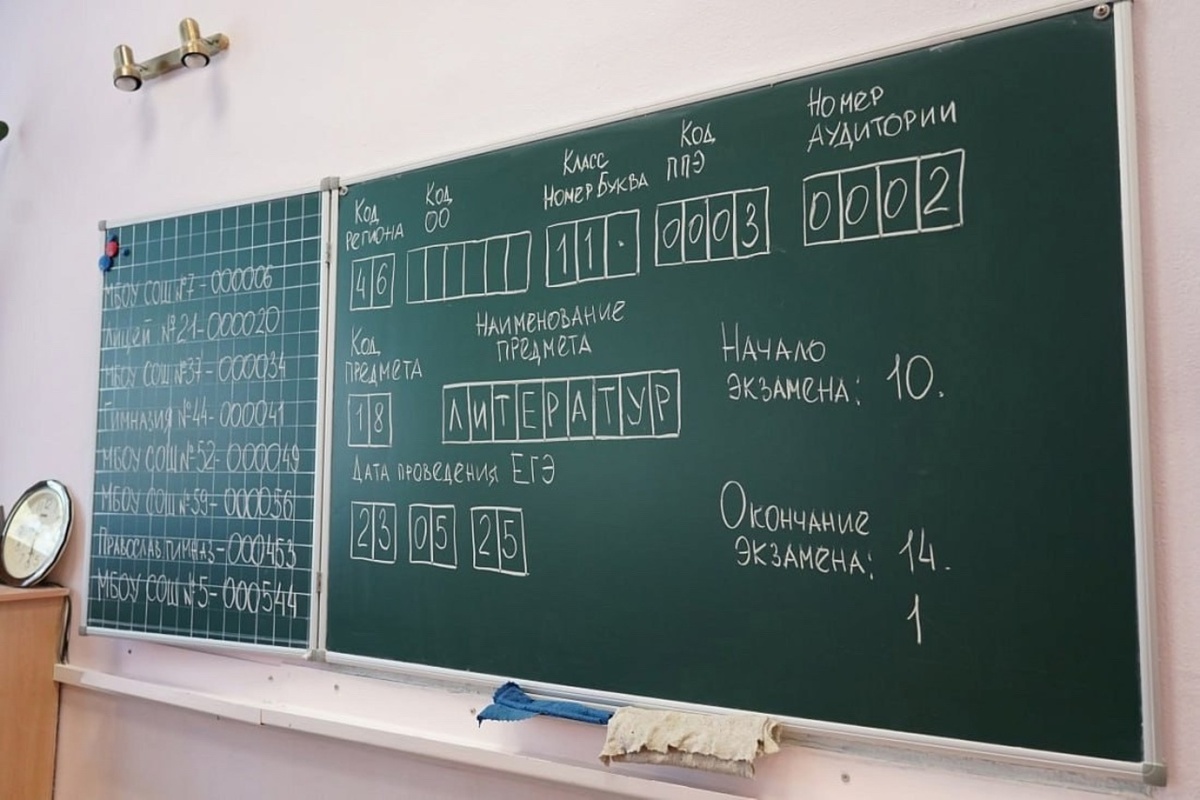    100 из 100: 16 курских школьников сдали ЕГЭ по литературе и химии на высший балл