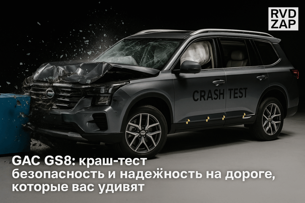    GAC GS8: анализ краш-теста и безопасность пассажиров admin