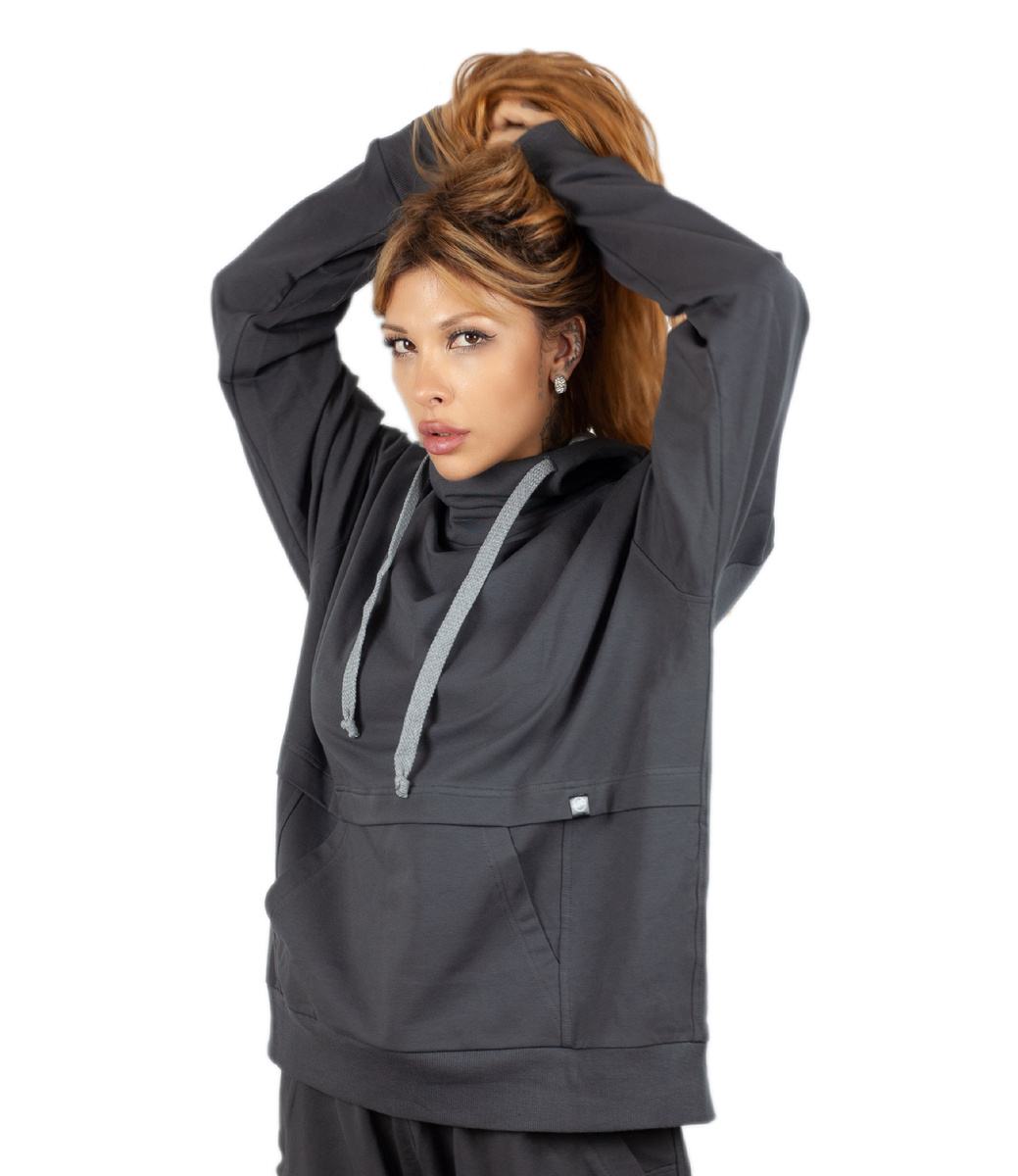 Трикотажный качественный костюм серого цвета от бренда ABDSHOP.RU