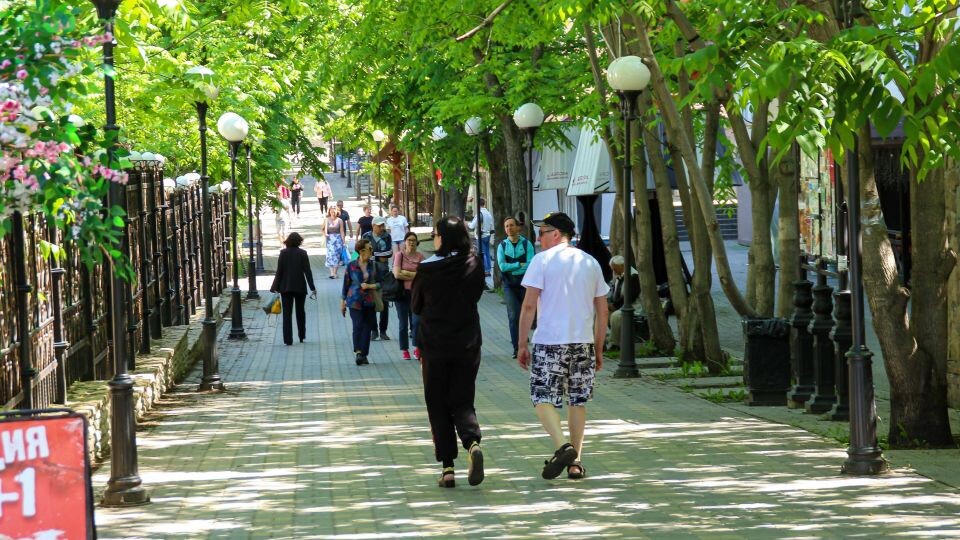    Белокуриха. Ореховая аллея. Источник: Виталий Барабаш