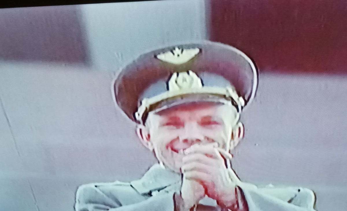 Ю.А. Гагарин скриншот канала Россия-1