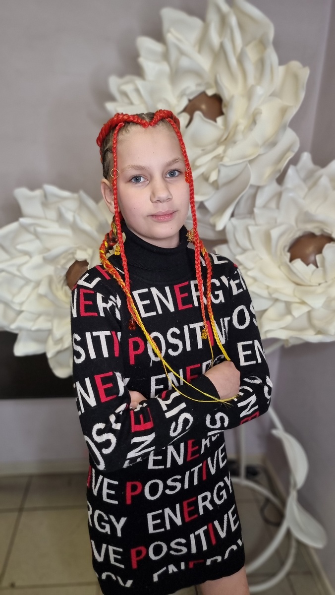 Брейды с узорными брейдами