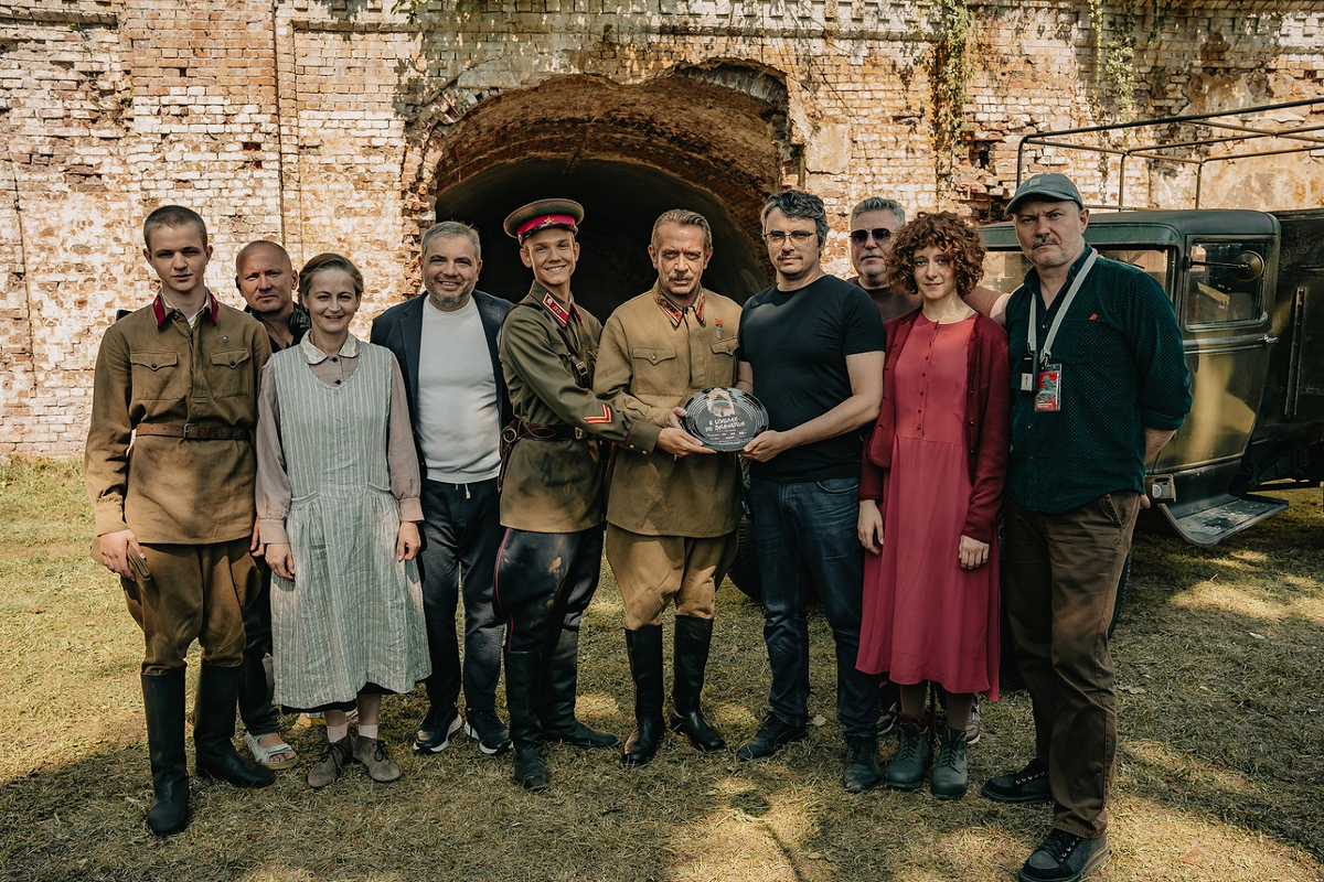 кадр со съёмок фильма