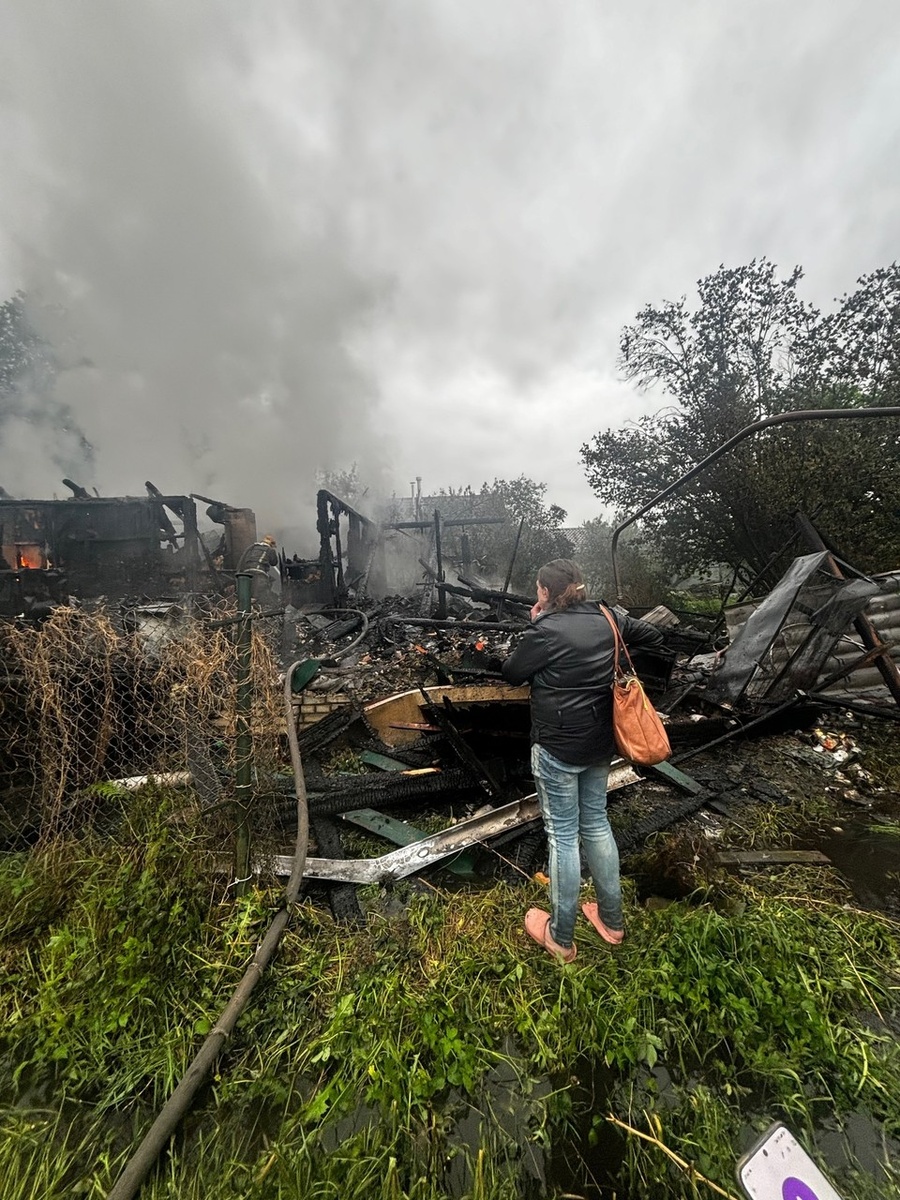    Дом с животными сгорел за считанные минуты. Фото: группа в «Вконтакте» «Кошкин дом Саблино I Тосненский район Тосно»