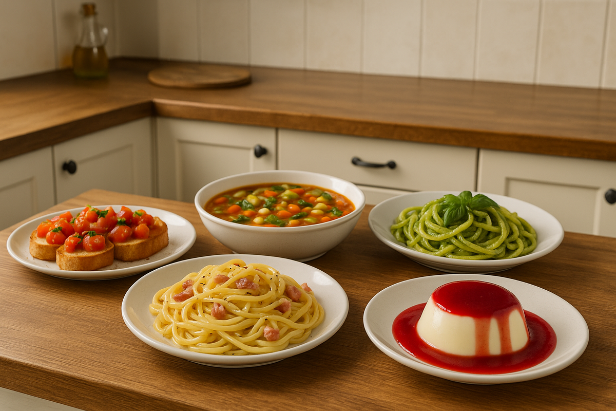 Простые итальянские блюда