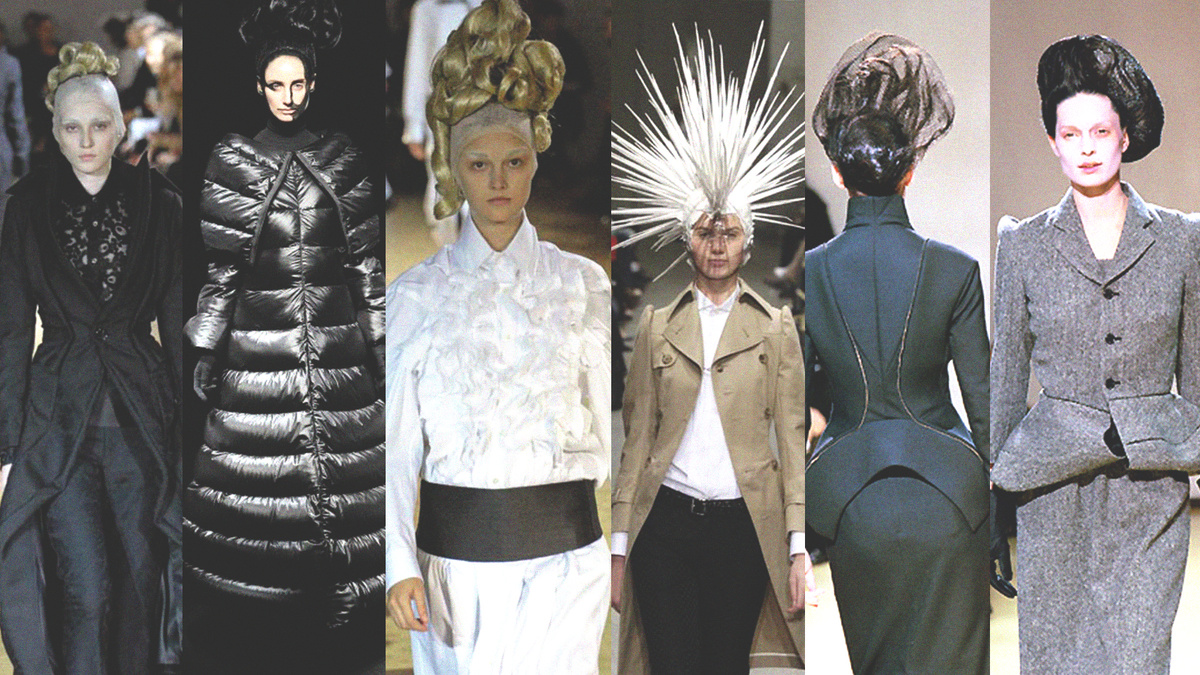 Викторианский силуэт в коллекциях Джуньи Ватанабэ