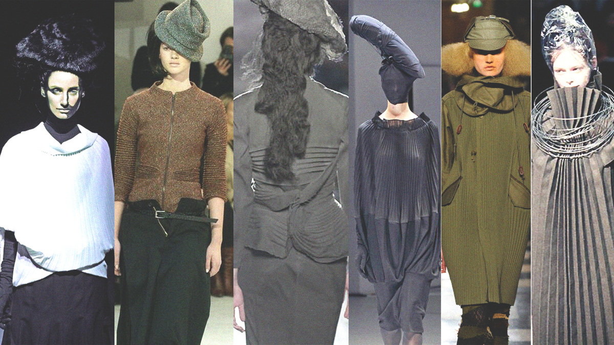 Плиссировка в коллекциях Джуньи Ватанабэ